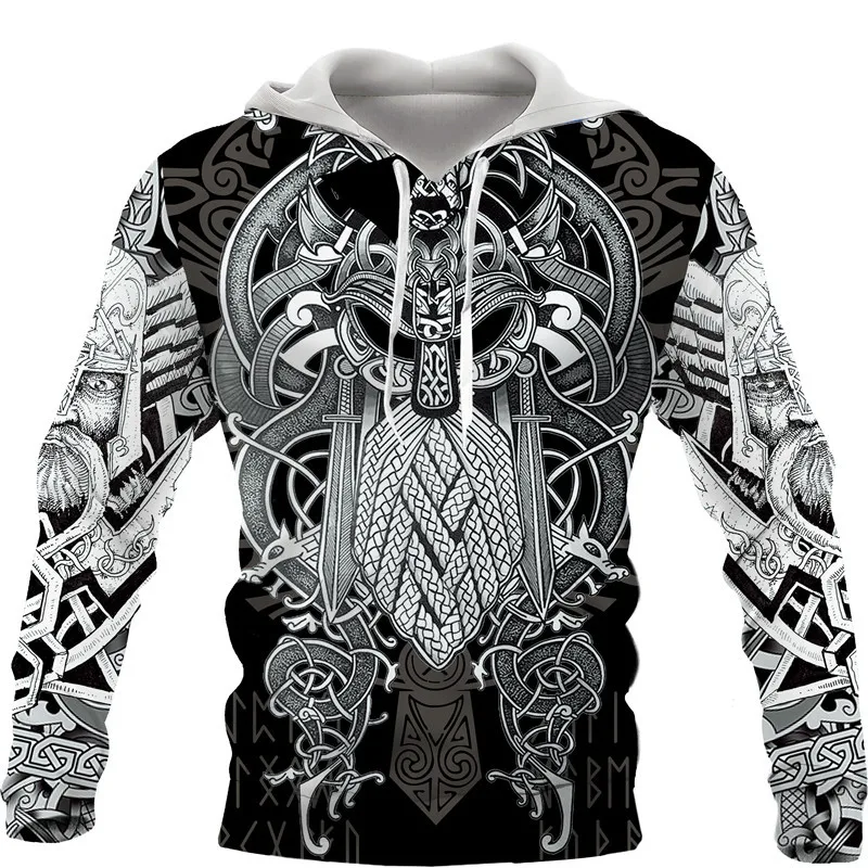 hoodies for sale 2022Beautiful Viking Warrior Tattoo 3D Printed Men/Women Hoodies Harajuku Fashion Hooded Sweatshirts Cool Unisex Pullover Street streetwear hoodies