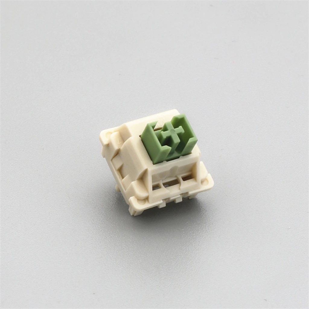 MMD Matcha V3 아이스크림 기계식 키보드 선형 스위치 5 핀 완료 POM 50g 맞춤형 DIY 게임용 키보드 스위치 Fine lubed