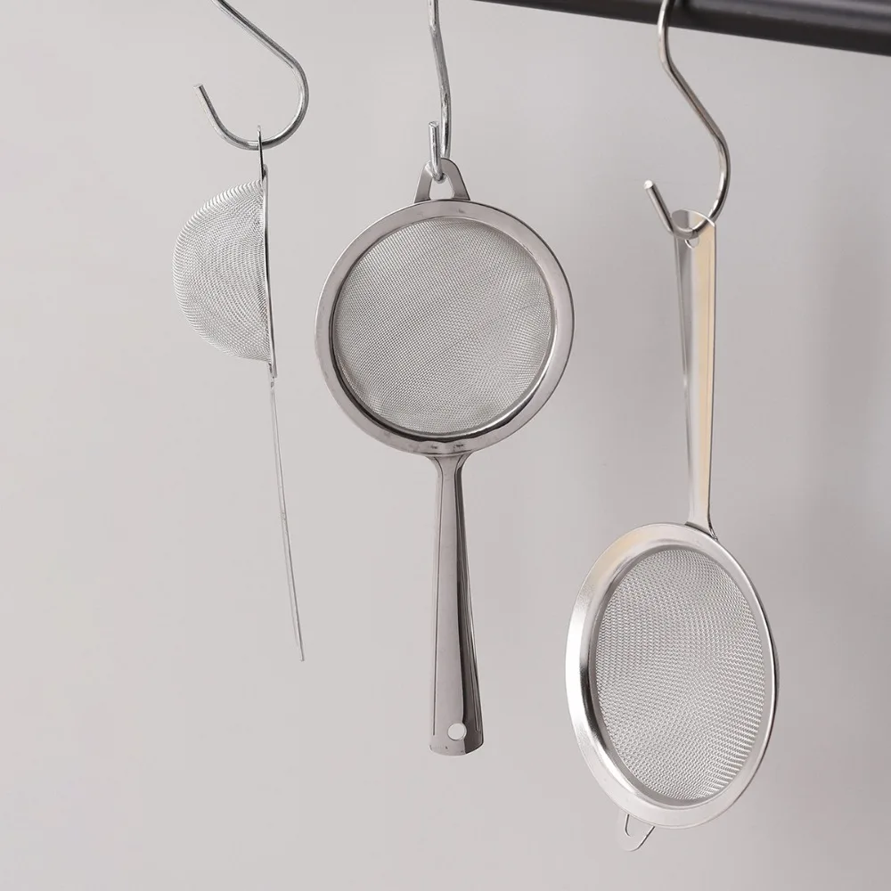 Stainless Steel Matcha Sifter Very Fine Mesh Rust-Proof Tea Strainer Easy to Clean Small Food Sifters For Kitchen