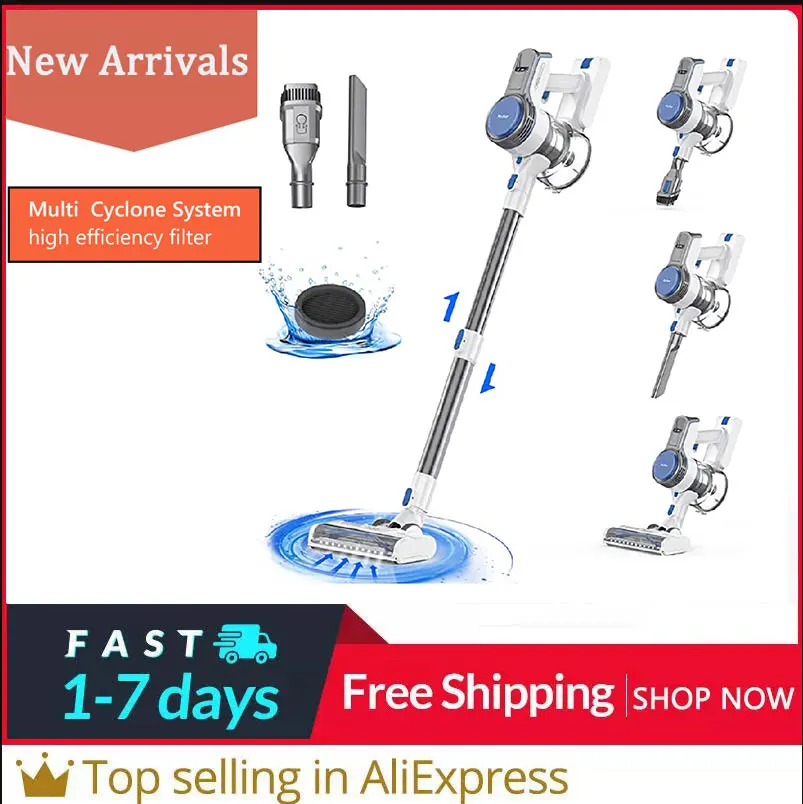 22KPaHandheldCordlessVacuumCleanerRechargeableVacuumcleaner