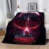 Printed Blanket S-StrangerS  T-ThingsS Logo Picnic Blankets Warm Blanket Soft and Comfortable Blanket Home Travel Birthday Gift 3