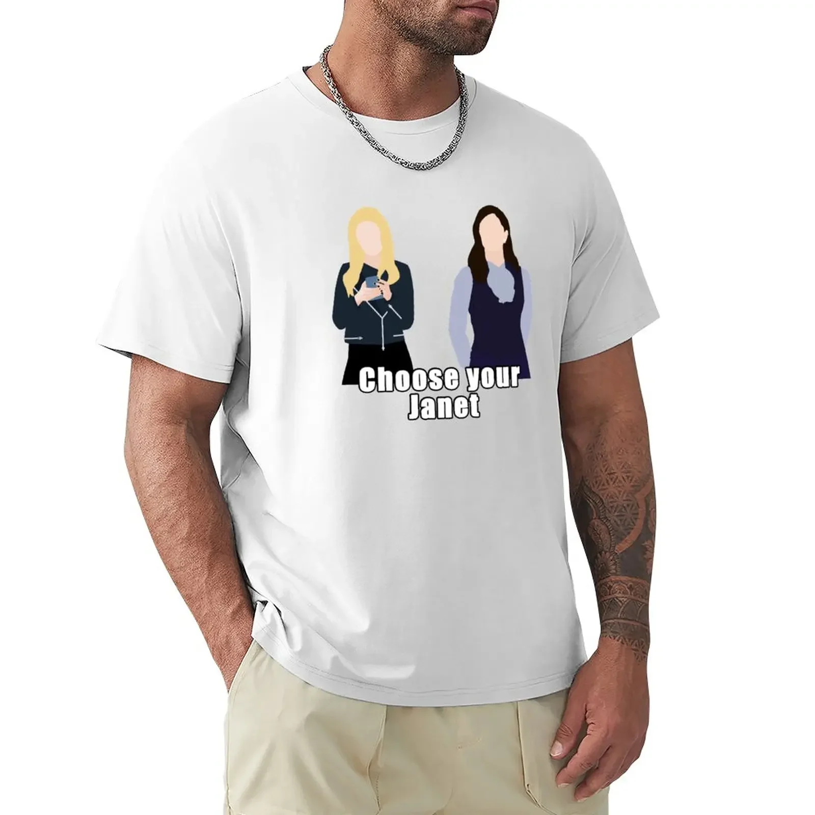 

choose your janet T-Shirt cute clothes summer clothes heavyweights new edition mens graphic t-shirts hip hop
