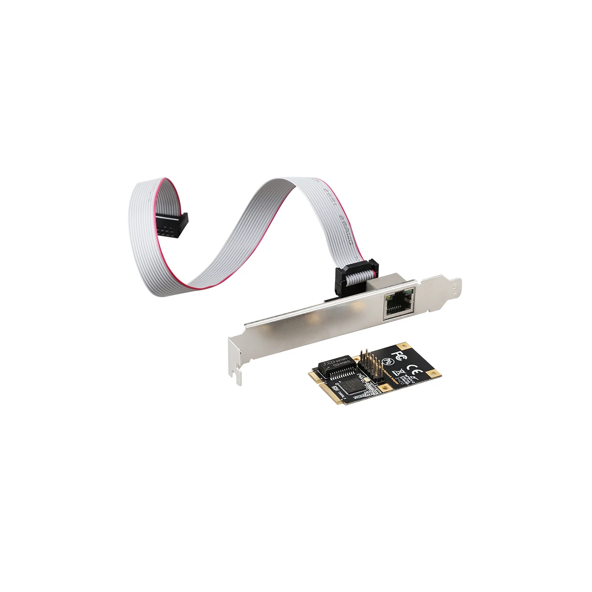 Mini Pcie para Gigabit Lan Cartão com Chipconjunto Intel I210 10 100 1000 Mbps