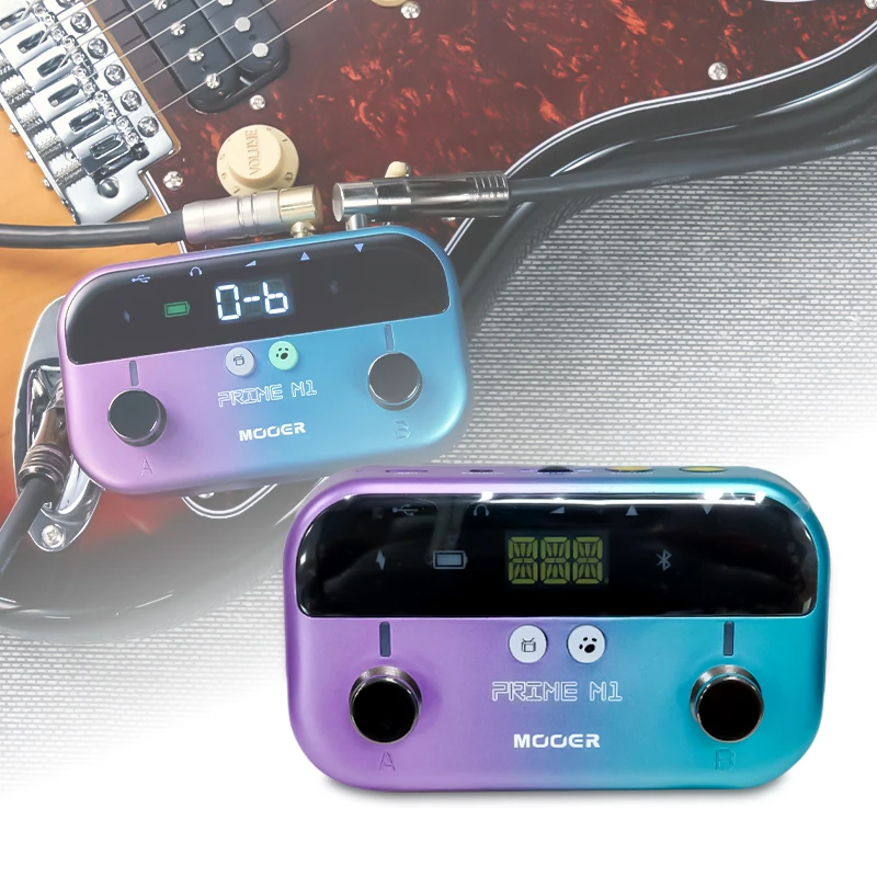 MOOER Guitar Pedal Prime M1 Effectors with 128 Guitar