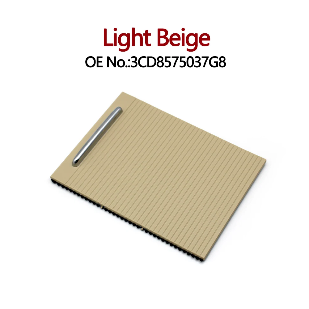 QXWRLD For Magotan B6 B7, For Passat, CC Voiture Console Centrale Volets Coulissants Porte-Gobelet Store Enrouleur Couvercle Remplacement 3CD857503 Store Porte-gobelet De Console Centrale(Dark Beige