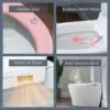 YYHC-Digital display independent tankless intelligent automatic flushing intelligent toilet bidet 4