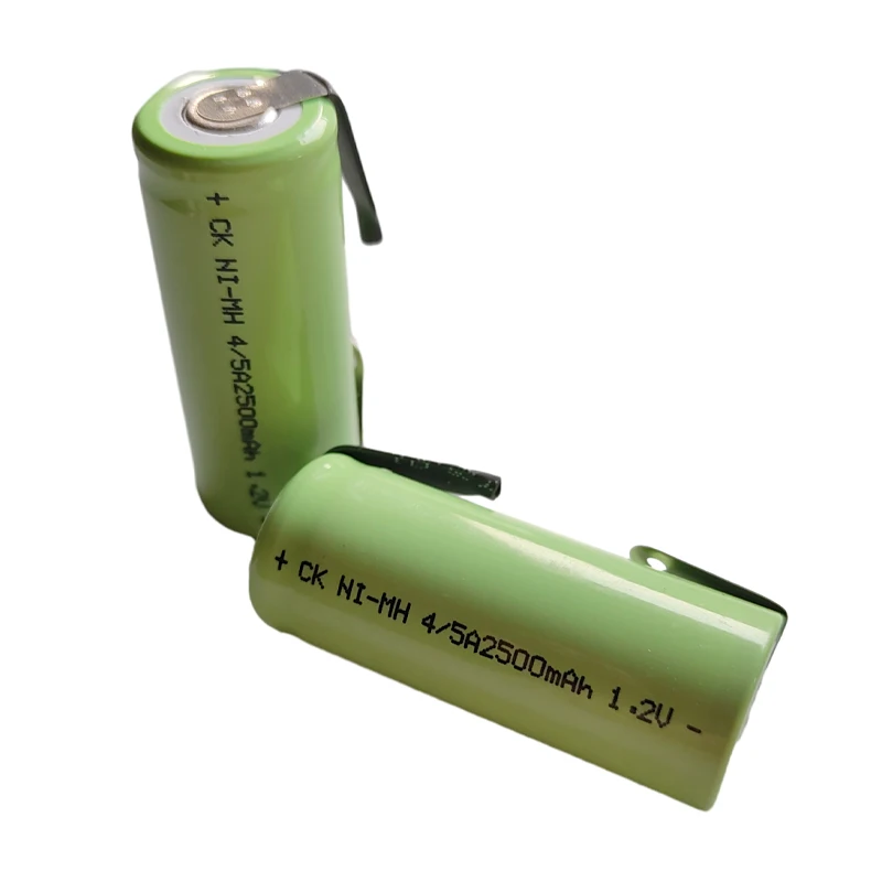 Nuova Batteria Ni-Mh Da 2500Mah Per Batterie Braun Oral B 3745 3762 7000 3731 P7000 D25 D28 Spazzolino Elettrico 1.2V 42Mm X 17Mm