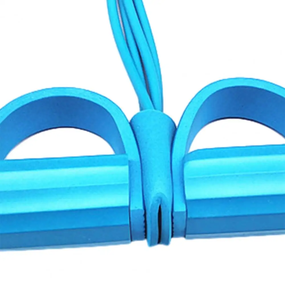 Resistance Band Tension Rope With Handle Portable Slimming Training Elastic Yoga Pedal Puller Fitness Equipment