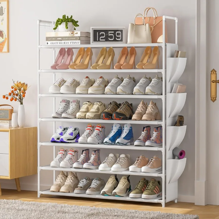 Shoe Rack 7 Tier Shoe Organizer Shoe Storage 2835Pairs Shoe Rack for Closet Shoe Rack Organizer Entryway Shoe Holder Space Savi