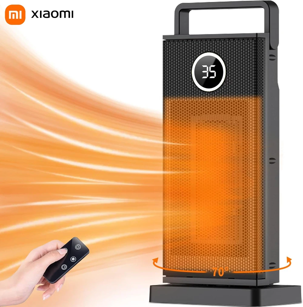 XIAOMI2000WSpaceHeaterIndoorUseWithRemoteControlTouchButton