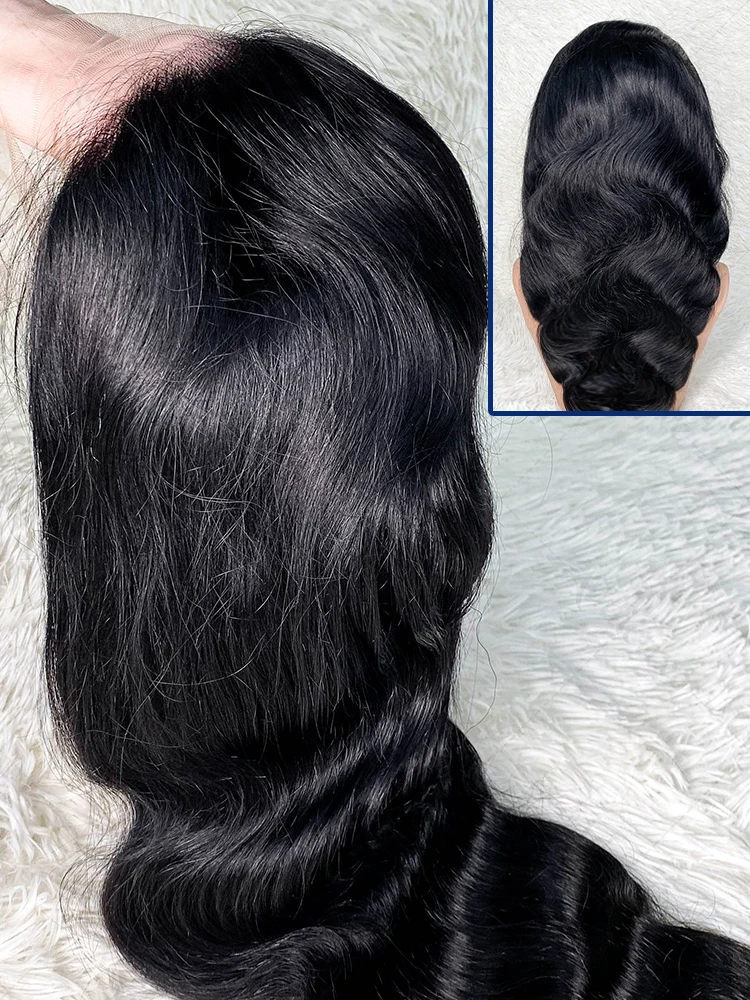 30 36Inch Body Wave Human Hair Lace Front Wigs For Women 13x6 HD 13x4 Transparent Lace Front Virgin Hair