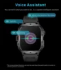 for Ulefone Armor 24 23 Ultra 22 21 Smart Watch Touch Screen Sleeping Heart Rate Blood Oxygen Blood Pressure Monitor Fitness 4