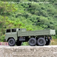 CROSRC Car 1/12 XC6-E Upgraded Ver 6*6 Military Truck Off Road KIT Motor Light Sound System RC Toys Gifts 1
