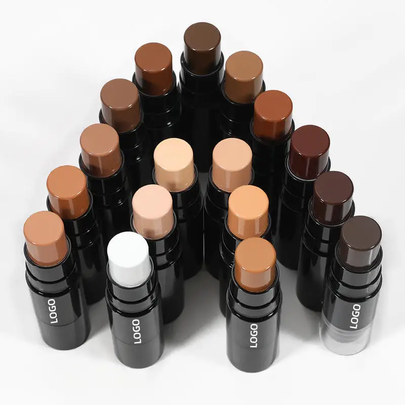 10pcs-concealer-stick-make-your-own-logo-bronzer-face-makeup-contour-foundation-private-label-vegan-cream-with-brush-wholesale