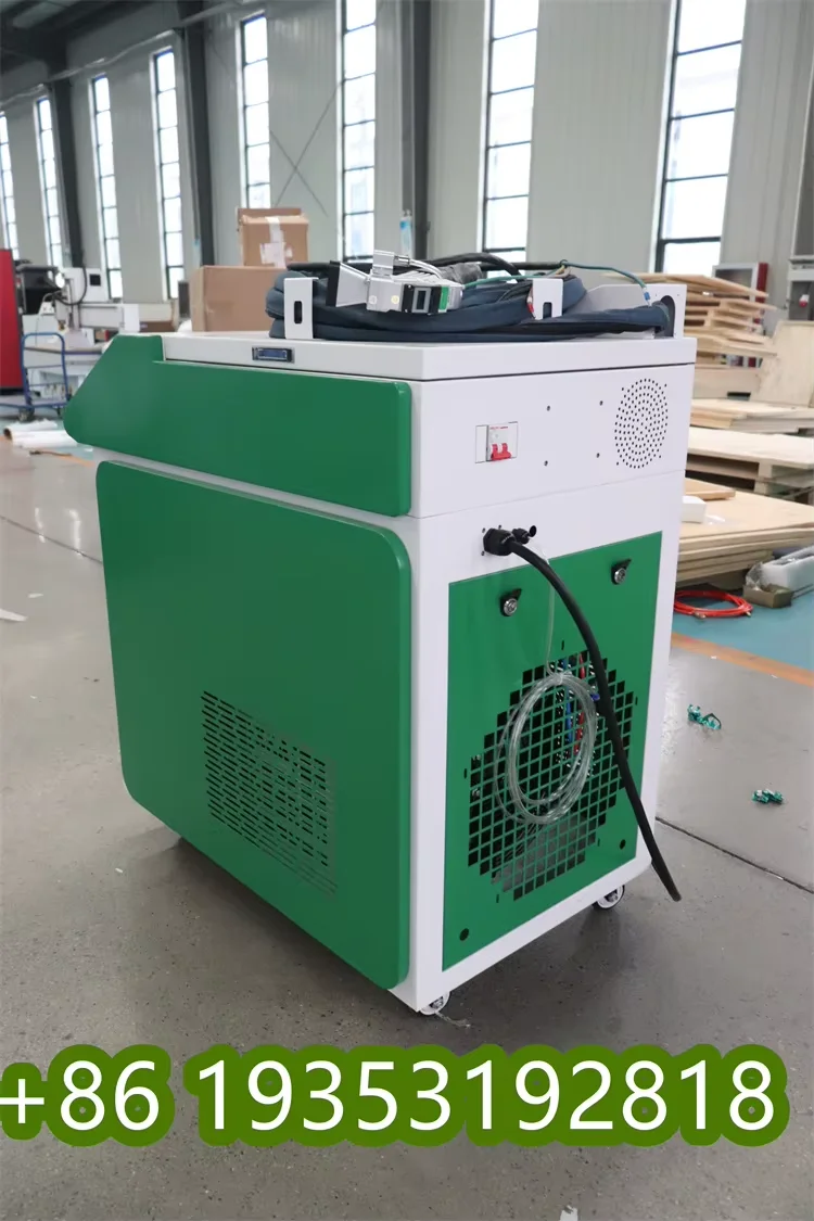 Laser Rust Removal 2000W 1000W Car Boat Aluminum Steel Metal Surface Cleaner Laser Paint Remover JPT CW Cleaning Machine