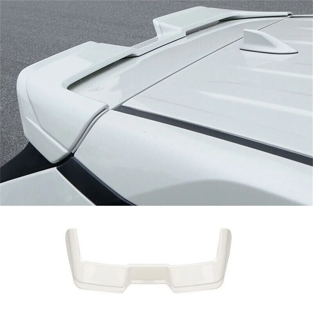 

1Pcs White ABS Rear Spoiler Tail Trunk Lip Wing Bar Fits For Toyota RAV4 2019-2022
