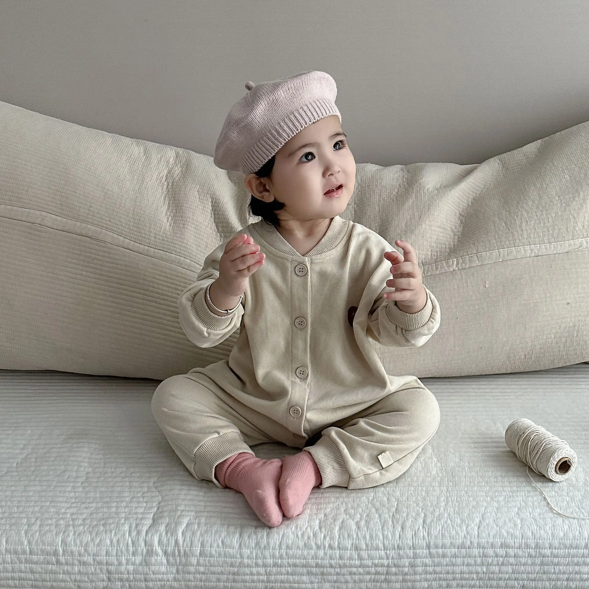 Otoño Invierno Ropa Bebe 00 Meses Preciosa Trenca Juliana