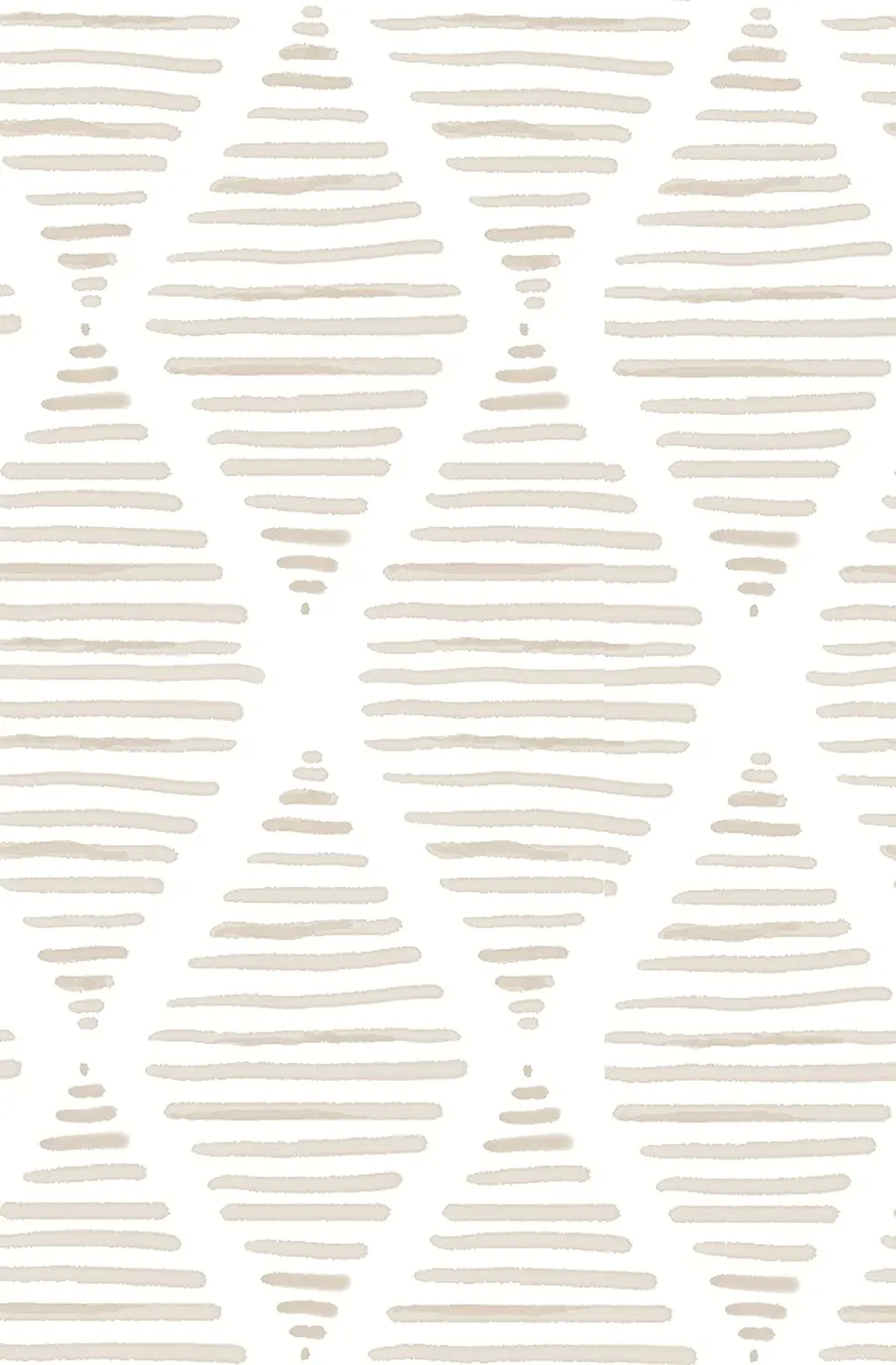 Modern Stripe Peel and Stick Wallpaper Beige and White Contact Paper Removable Self Adhesive Wallpaper for Bedroom Drawers Decor