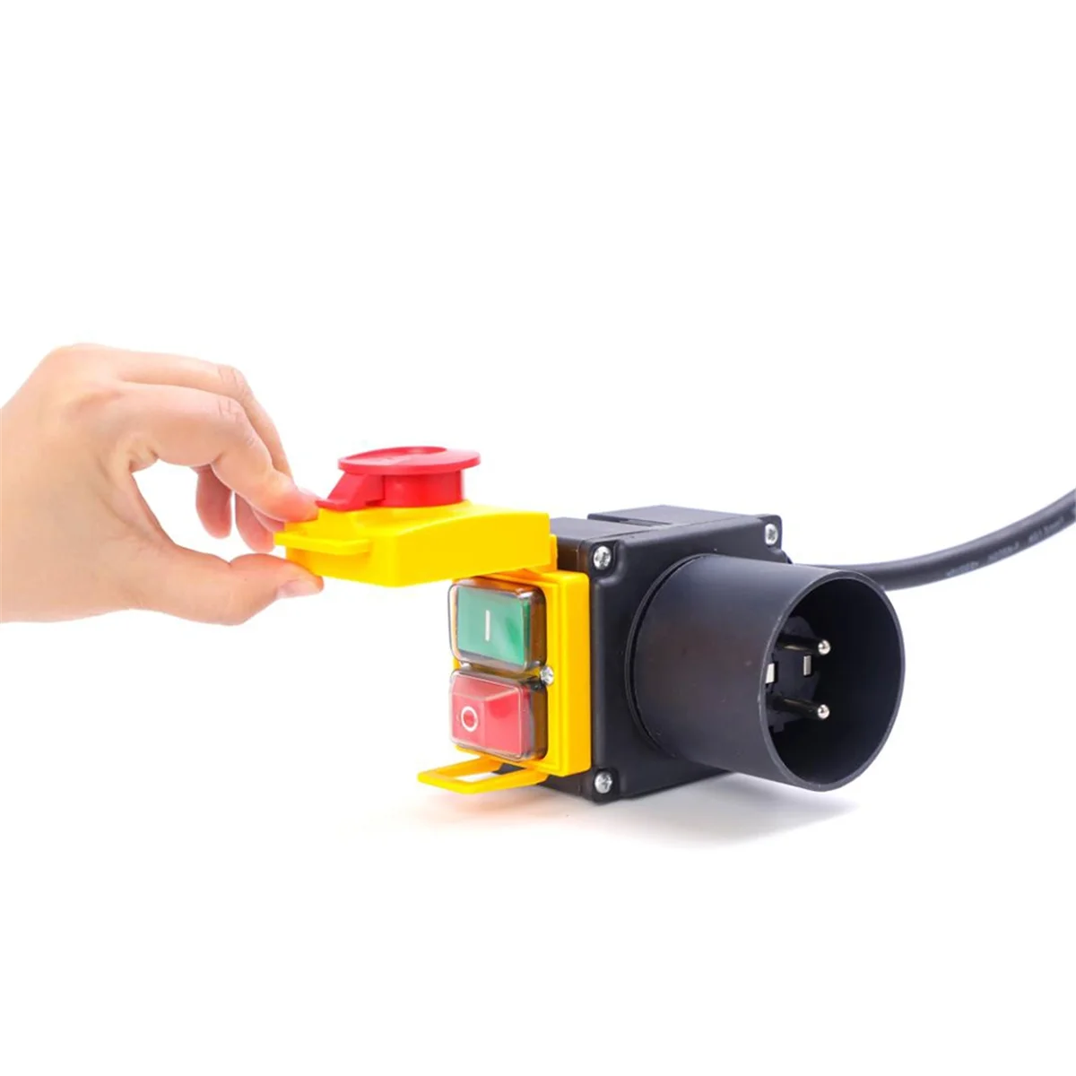 KOA7 250V 16A Wood Splitting Machine Solenoid Push Button Switch HCK3T Log Cutting Machine HOT