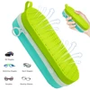 Swimming Goggles Protection Box with Drain Hole Swimming Eyewear Case Silicone Zipper Eyeglasses Case for Swimming Goggles 2