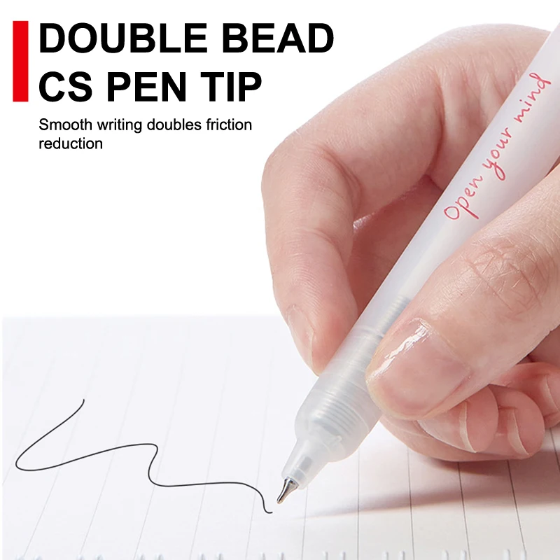 Relax Switch Pen für die Vorbereitung auf Prüfungen, Fidget Clicker Gelstift, 0,5 mm, glattes Schreiben, Anti-Angst-Lernwerkzeug für Schüler, Büro – Detail 8