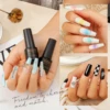 Rosalind Glass Bottle 38Pcs/Set Gel Nail Polish Set Long Lasting Hybrid Varnish Set Cured With UV Lamp For Nail Art Design 5