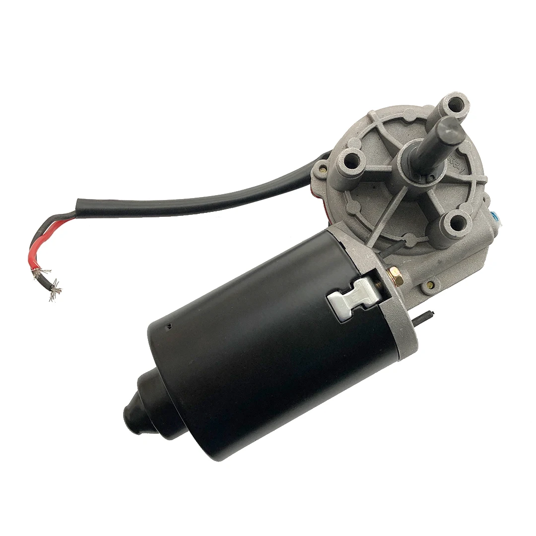 Torque Alto de Alta Velocidade 90360rpm do Motor da Porta da Engrenagem do Sem-fim de 60w Que Reduz o Motor da Porta de Rolamento