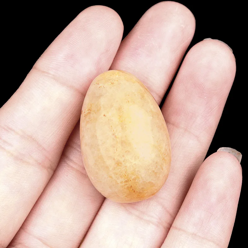 30mm Egg Crafts Natural Stone Crystal Ornament Amethyst Quartz Massage Gem Energy Mineral Specimen Jewelry DIY Home Decor Easter 5