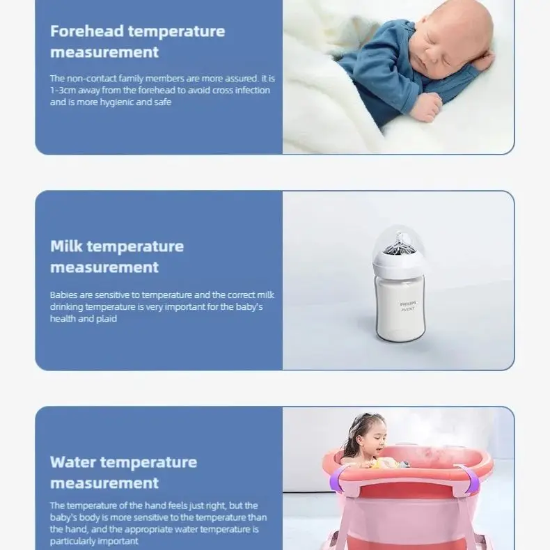 Forehead thermometer PHILIPS AVENT non-contact infrared fast hygienic & accurate for babies & adults