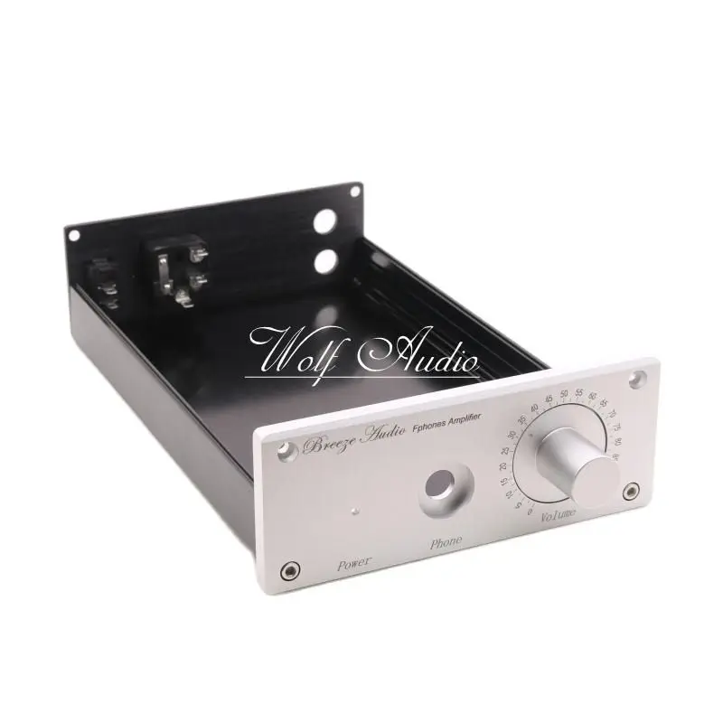 BZ1506 Full Aluminum Enclosure Headphone Amplifier Box Chassis Mini Power Amp Case Suitable