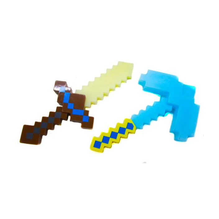 Weapon Light Sound Minecraft Sword Toy Guns Aliexpress