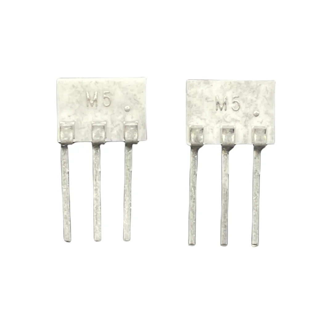 10PCS/이중 문자 GFMB5 인쇄 M5 직선 플러그 3 다리 88-108MHZ 대역 통과 필터 스폿