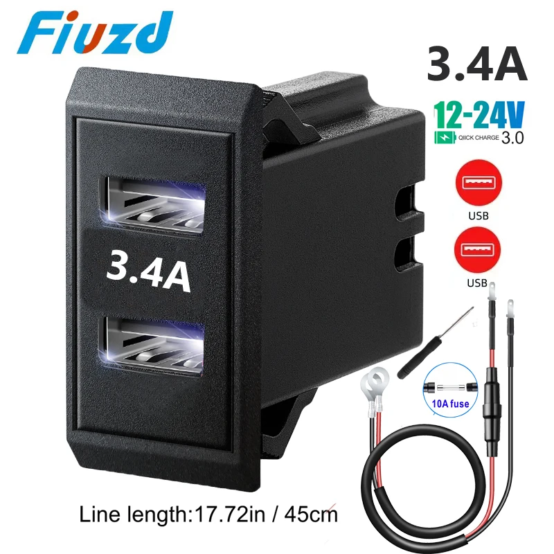 Fast Charging USB Car Charger Adapter