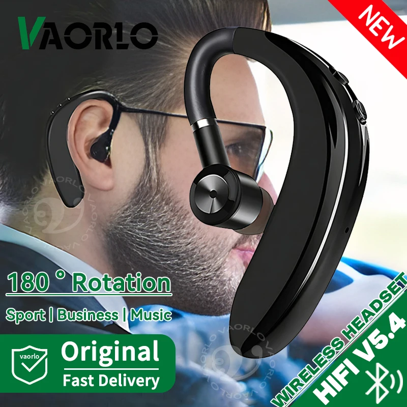 S109 Wireless Bluetooth 5.4 Universal Hook Earphone Sports Business Single Ear Headset Handsfree Headphone With Mic Smartphone 2