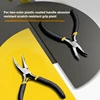 Deli Mini Pliers Making Pliers Precision Wire Cutters, Needle, Round & Bent Nose for Making, Chain Nose, Craft, Earring 2
