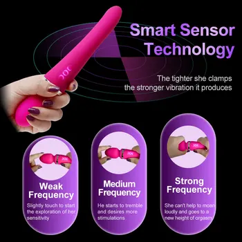 Dual Head Wand Vibrators for Women Dildos Butt Plug Anal Vagina Clitoris Nipple Stimulator Massager Automatic Adult Sex Toys 18 2