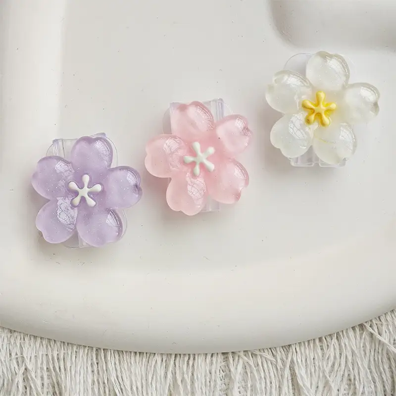 2pcs Cherry Blossom Cable Protector Cord Saver Sleeve Data Line Protection Kit For iPhone/Type-C Charging Interface - Image 3