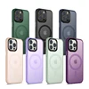 Luxury For Magsafe Magnetic Case For iPhone 16 15 14 13 12 11 Pro Max Wireless Charging Cases Shockproof Bumper Clear Cover 6