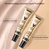 Concealer Foundation Cream Waterproof Long Lasting Deep Complexion Dark Circles Acne Marks Cover Spots Moisturize Face Makeup 1