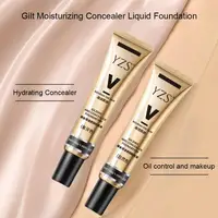 Concealer Foundation Cream Waterproof Long Lasting Deep Complexion Dark Circles Acne Marks Cover Spots Moisturize Face Makeup 1