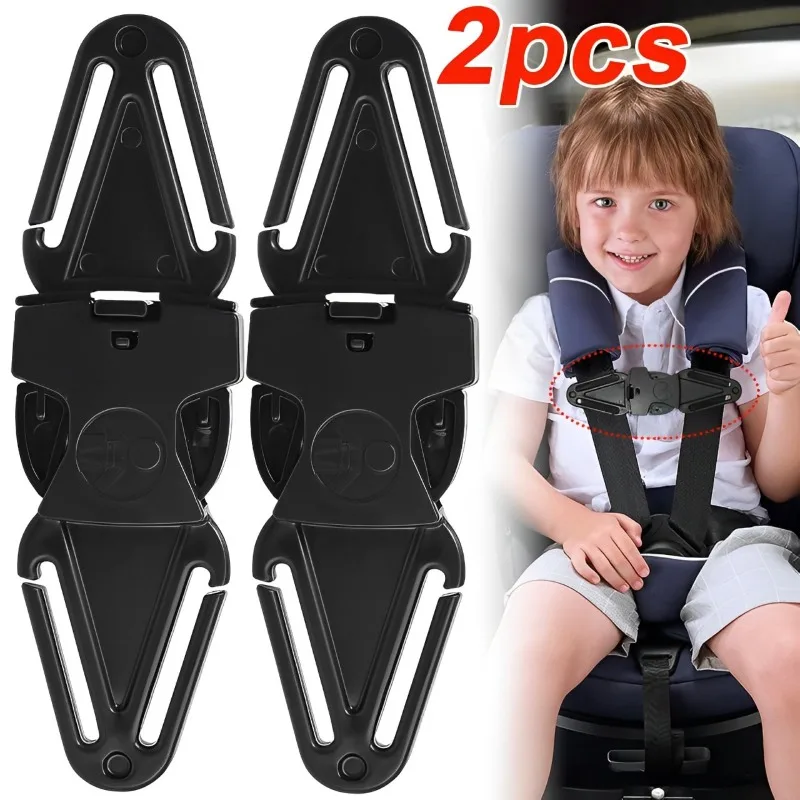 Child Safety Seat Belt Positioning and Locking Buckle Accessory