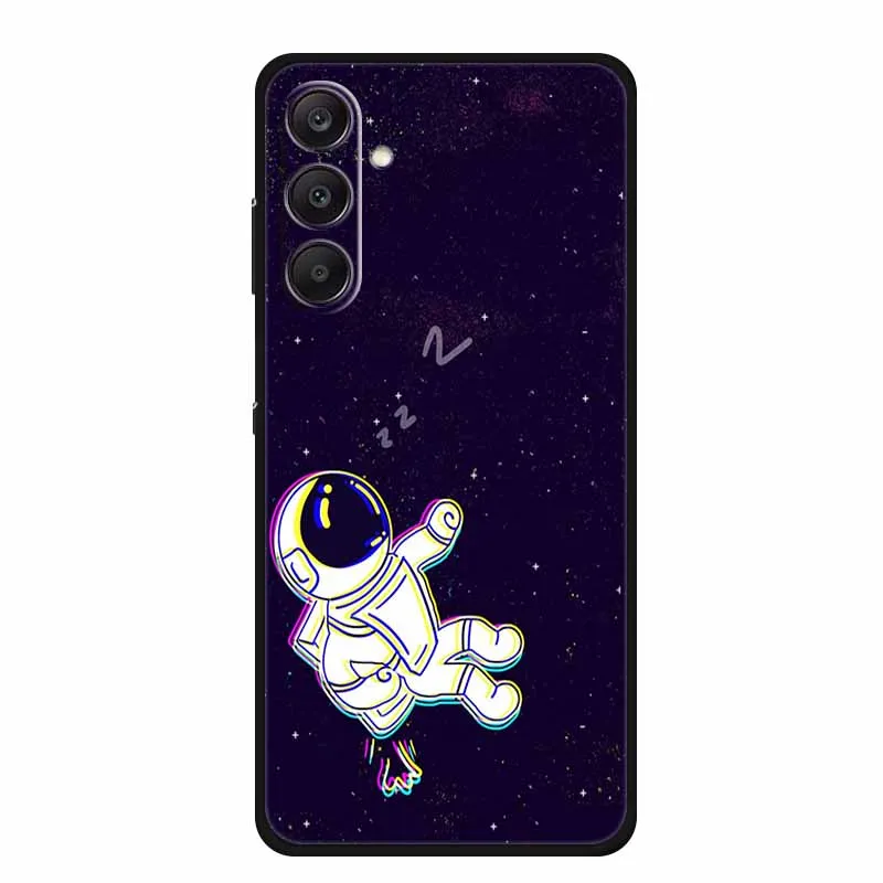 Cool Astronaut Space Soft Silicone TPU Phone Case