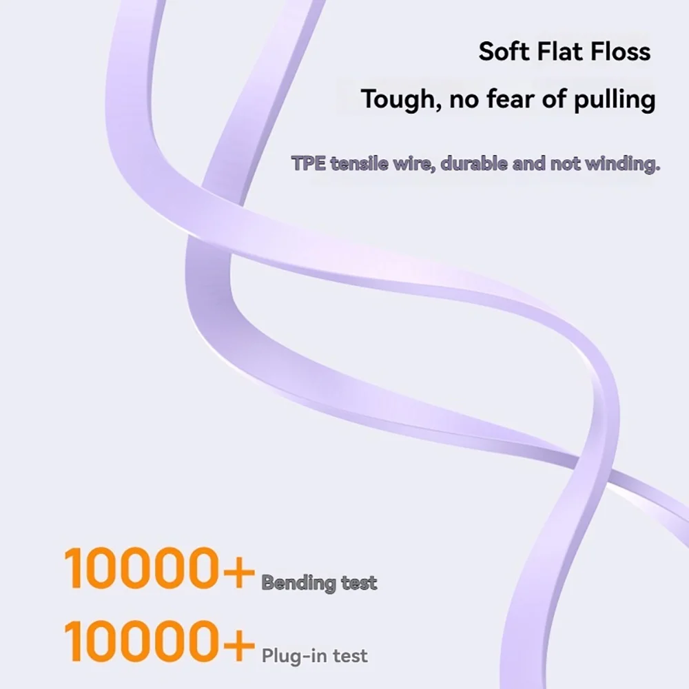 100W 6A USB-C Retractable Fast Charge Cable 1M Quick Charge For USB C Devices MacBook iPad iPhone Samsung Xiaomi Huawei