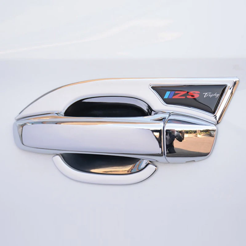 8 Pcs Car Door Handle Cover Trim for MG ZS 2017-2020 Chrome