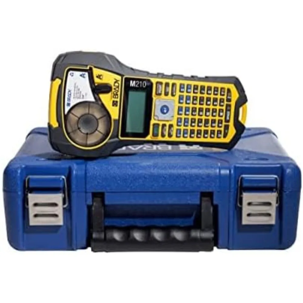 M210 Portable Label Printer Kit (M210-KIT), Yellow/Black 5