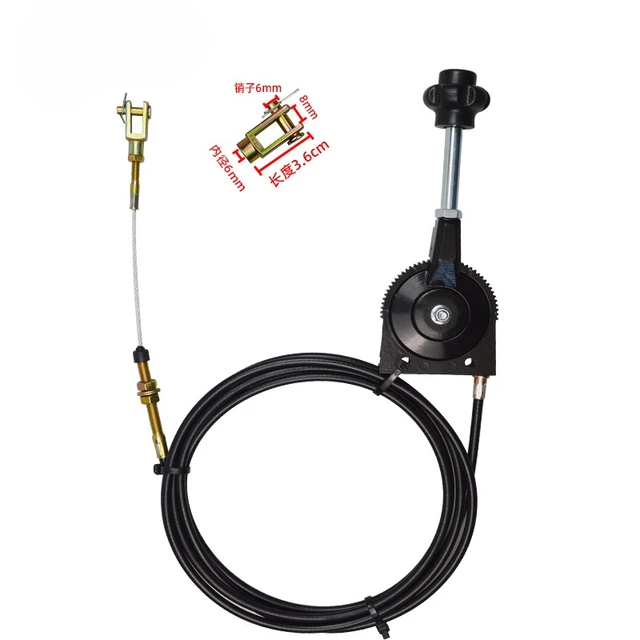 Excavator Accessories: XOJOX Retrofit Throttle Cable Manual Throttle Cable