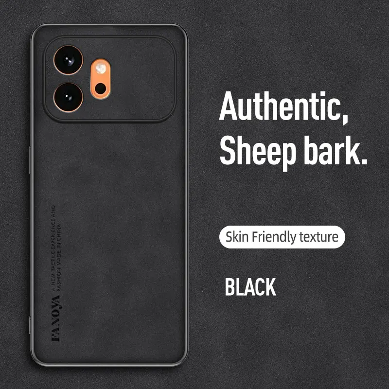 Elegant Leather Shockproof Phone Case - Premium Slim Design