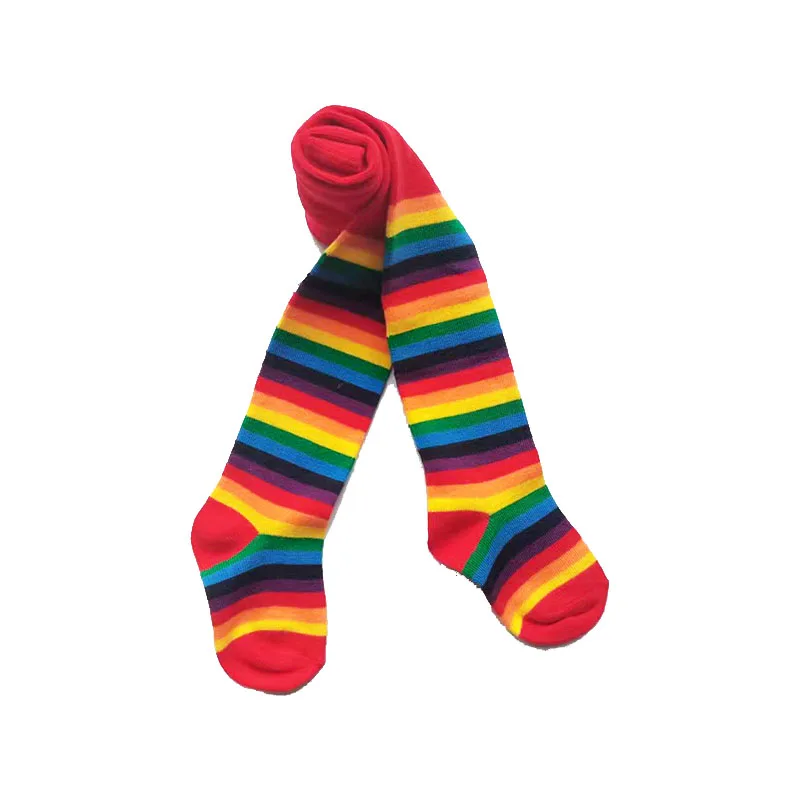 

2023 New Spring Girls Striped Tights Kids Stockings Autumn Baby Girl Clothes Toddler Tights for Girls Striped Pantyhose