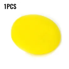 

1PCS Car Waxing Polish Sponge Car Waxing Sponge Soft Yellow Sponge Pad Buffer Detailing Care Wash Clean