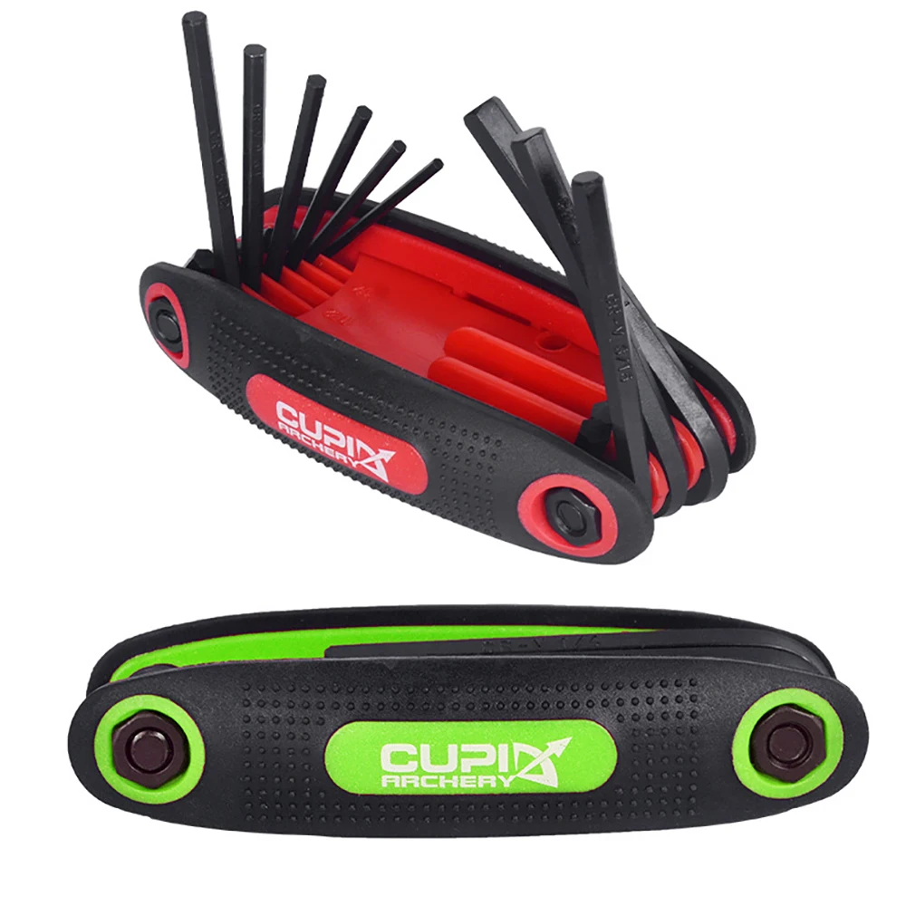 9In1ArcheryFoldingHexWrenchSetKeyDeviceRepairToolsArchery